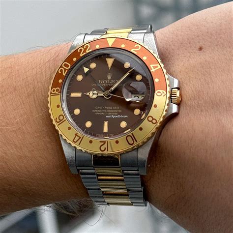 rolex 16753 red gmt hand